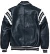 Pelle Pelle Encrusted Varsity Plush Navy