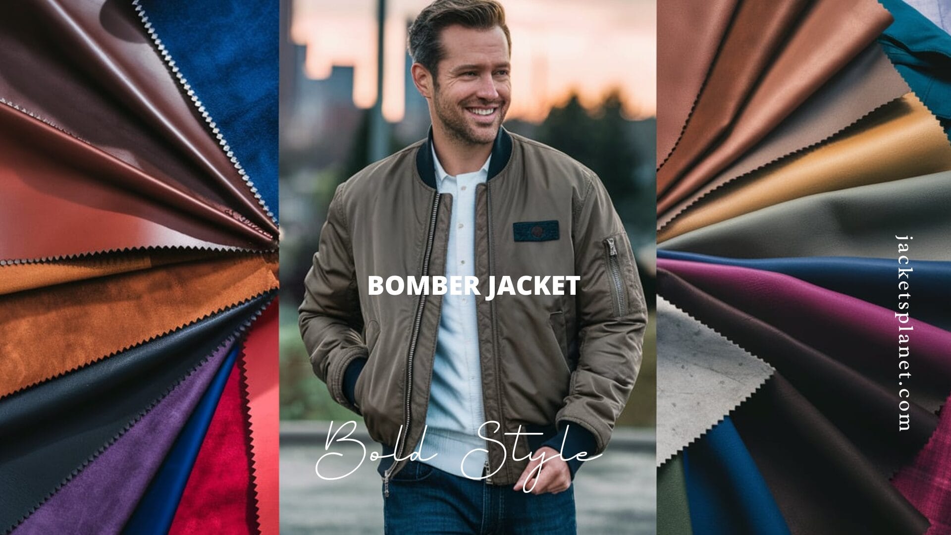 Men’s Bomber Jacket How to Choose the Right Fabric for Men’s Bomber Jacket