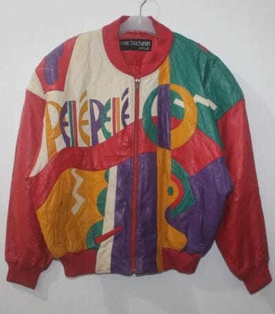 Marc Buchanan Red Leather Jacket