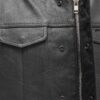 Blaster Men's Premium Leather Motorcycle Vest