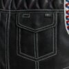 Captain Perforated Motorcycle Leather Vest for Men