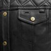 Shell Shock Men's Premium Leather Motorcycle Vest - Image 4