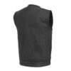 Highside Leather Motorcycle Vest for Men Premium Quality