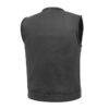 No Rival Leather Vest for Men Ideal for Bikers - Image 2